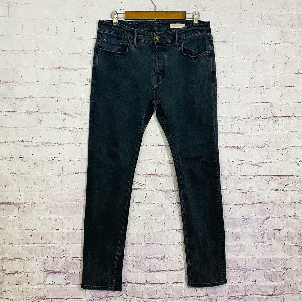 All Saints Men’s Rex Button Fly Jeans Sz 33